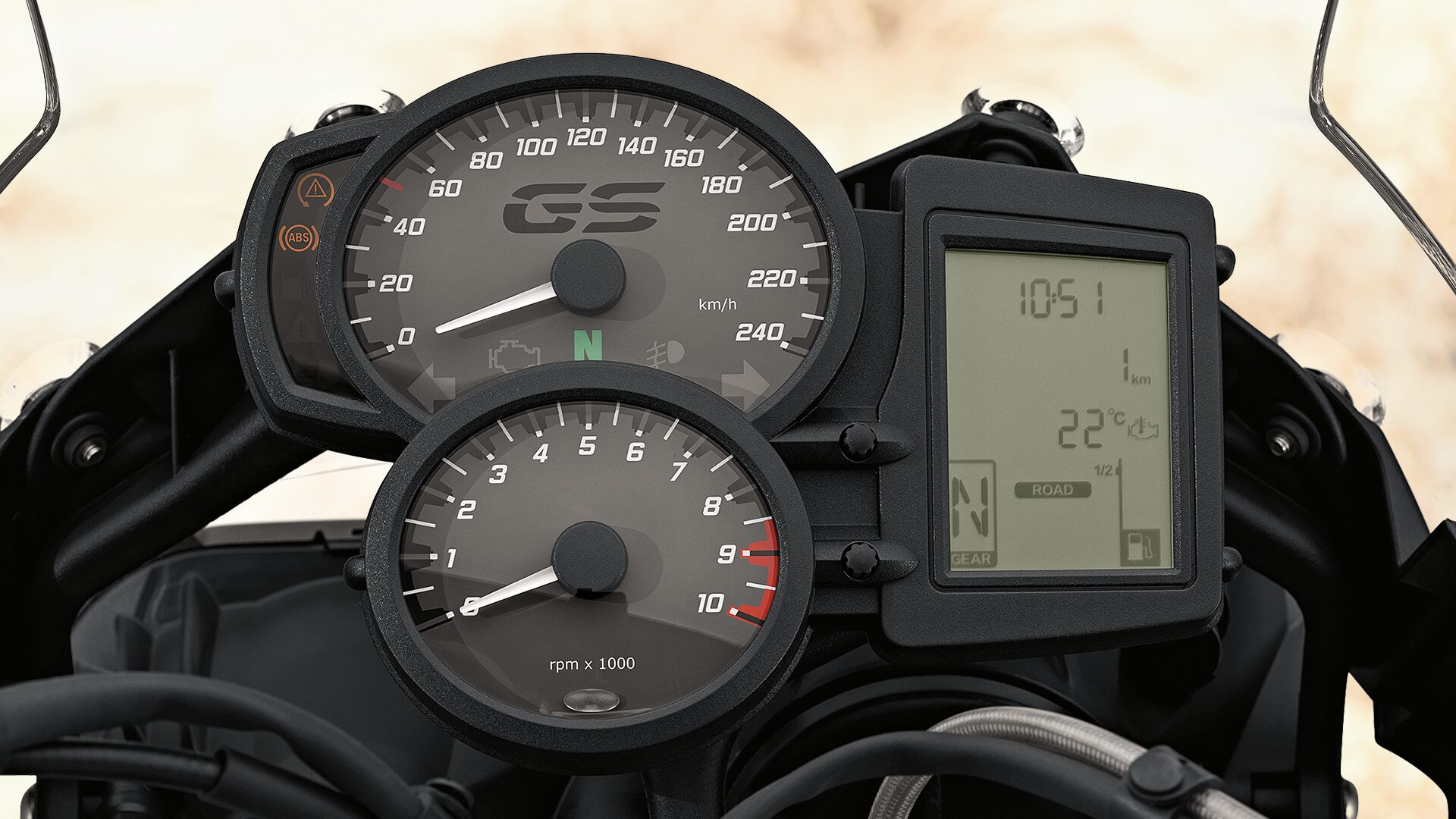 F 700 GS Instrument cluster