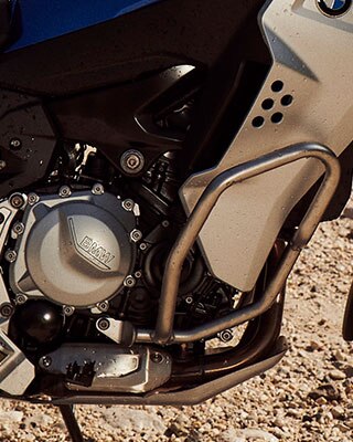 อุปกรณ์ป้องกันเครื่องยนต์ของ BMW F 850 GS Adventure รุ่นใหม่