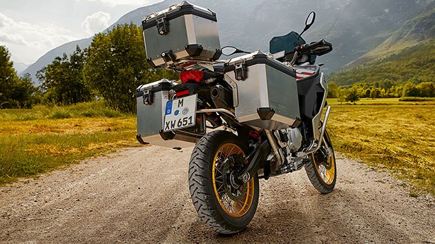 ระบบบรรทุกสัมภาระบน BMW F 850 GS Adventure รุ่นใหม่
