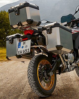 ระบบบรรทุกสัมภาระบน BMW F 850 GS Adventure รุ่นใหม่