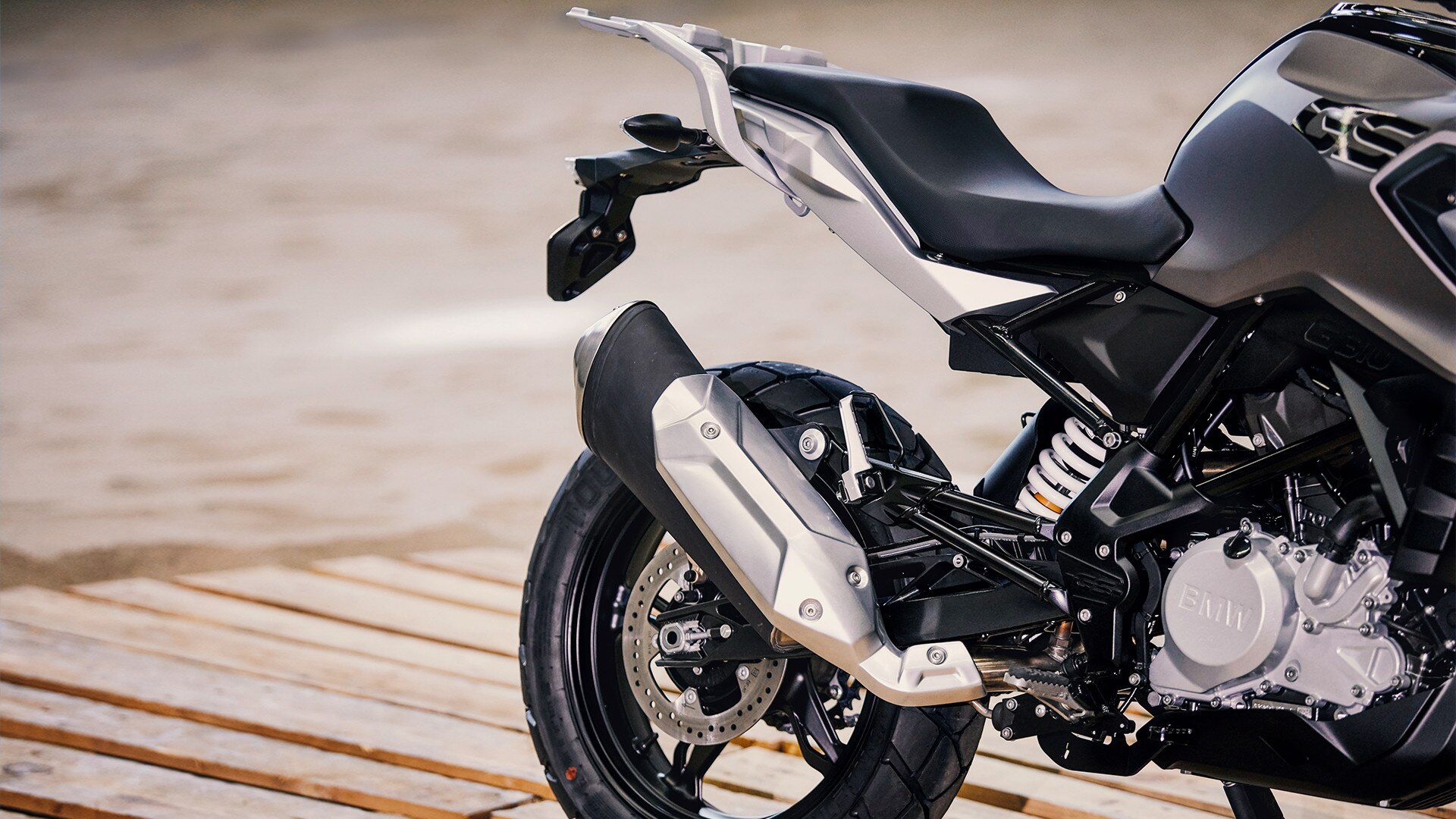 การรองรับกับสรีระของ G 310 GS GS