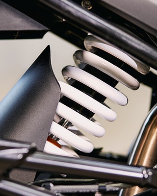 องค์ประกอบระบบกันสะเทือนของ G 310 GS