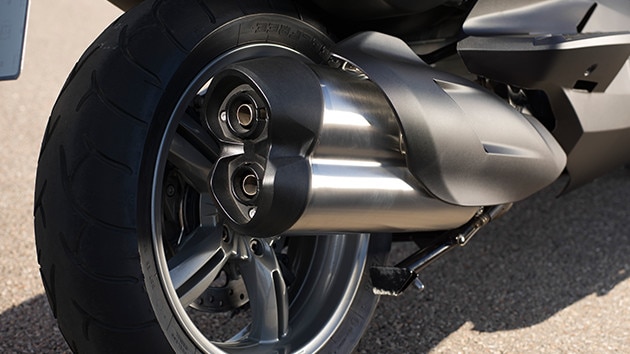 อุปกรณ์ลดเสียงของ C 650 GT