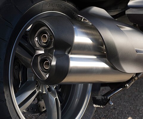 อุปกรณ์ลดเสียงของ C 650 GT